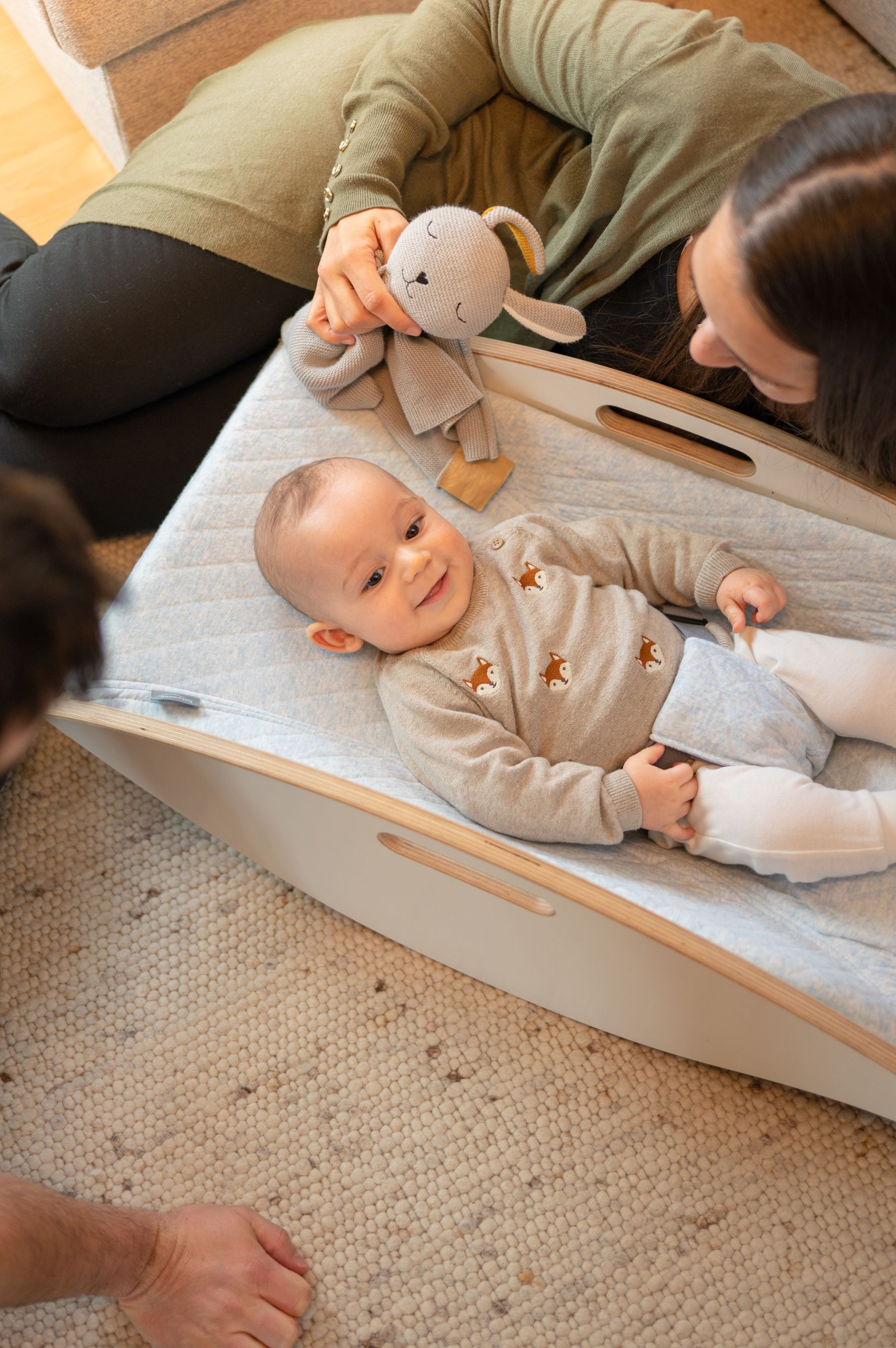 Babywelle im Haus